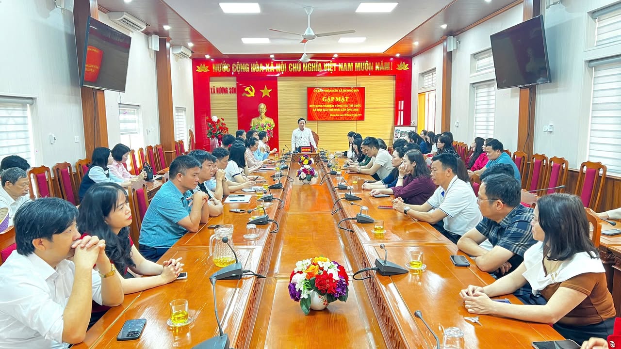 Xã Hương Sơn đánh giá, rút kinh nghiệm công tác tổ chức Lễ hội Hải Thượng Lãn Ông năm 2026