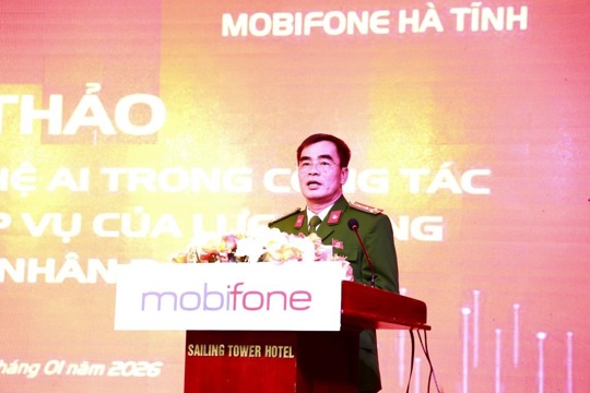 Ứng dụng công nghệ AI trong công tác quản lý và nghiệp vụ ngành Công an