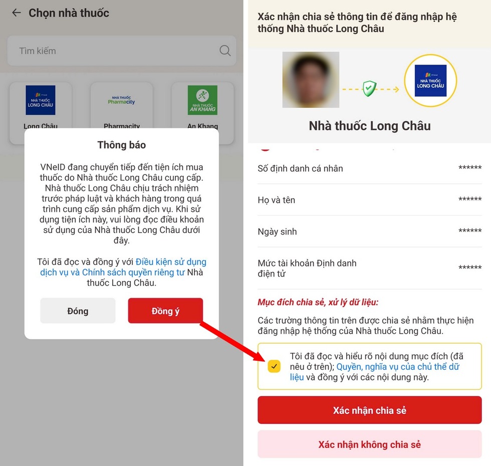 Hướng dẫn mua thuốc trực tuyến thông qua ứng dụng VNeID - 4