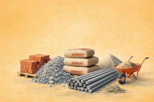 Thông tin về giá một số loại vật liệu xây dựng chủ yếu trong Quý III năm 2025 các khu vực trên địa bàn tỉnh Hà Tĩnh 