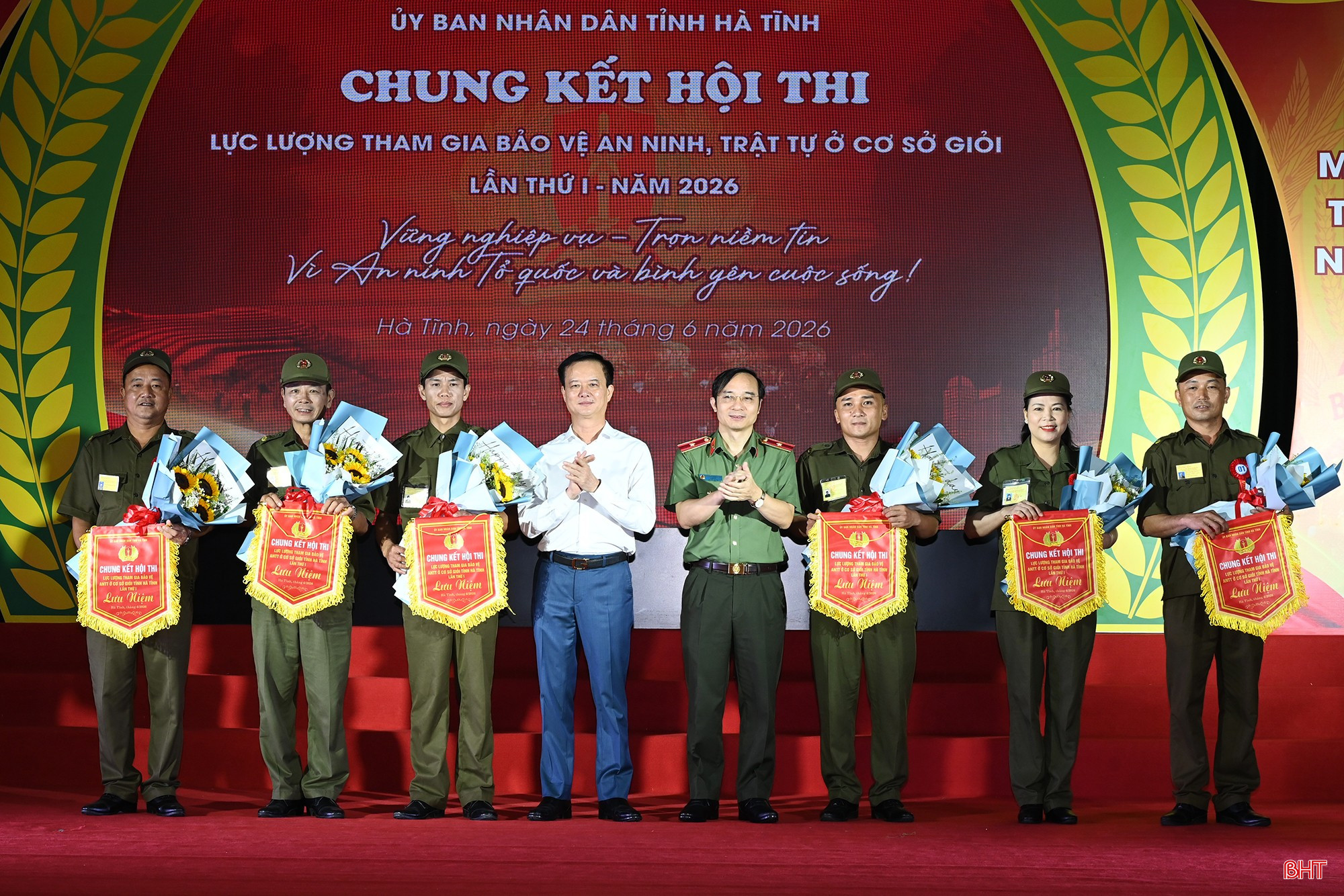 Xã Thạch Hà giành giải nhất Hội thi “Lực lượng tham gia bảo vệ ANTT ở cơ sở giỏi”