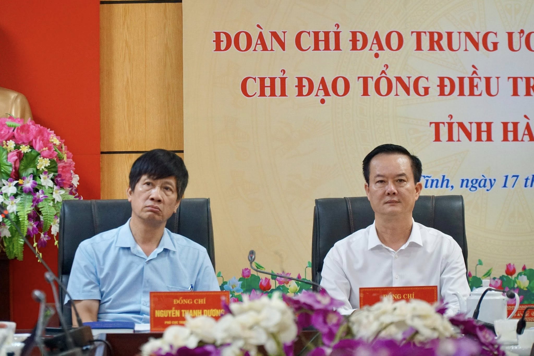 Đoàn chỉ đạo Tổng điều tra kinh tế năm 2026 Trung ương làm việc với tỉnh Hà Tĩnh
