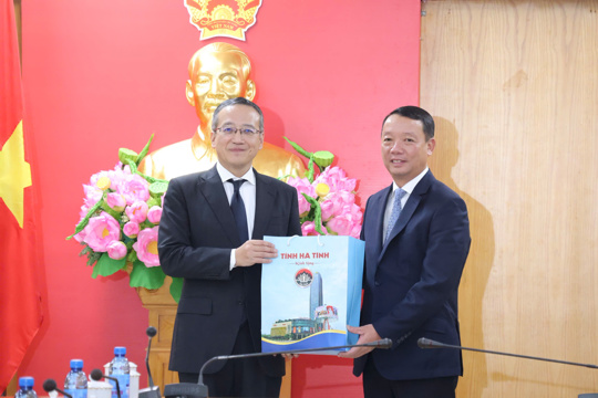Hà Tĩnh đẩy mạnh xúc tiến đầu tư với doanh nghiệp Nhật Bản