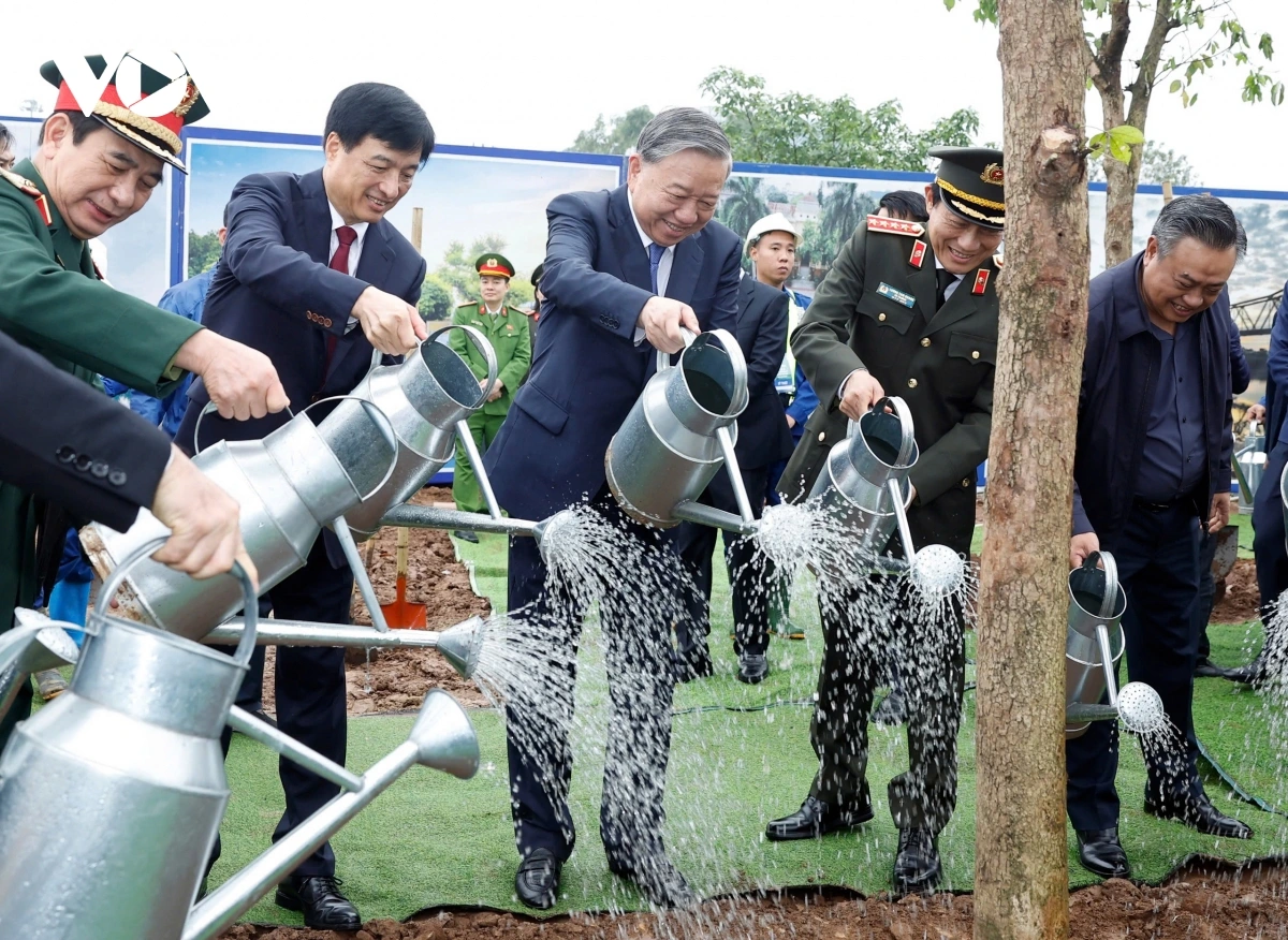 Tổng Bí thư Tô Lâm: Trồng thêm một cây là gửi thêm một niềm tin vào tương lai