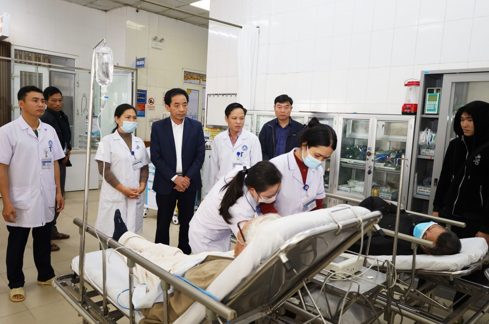 Sở Y tế Hà Tĩnh thăm, động viên các đơn vị trực Tết Bính Ngọ 2026