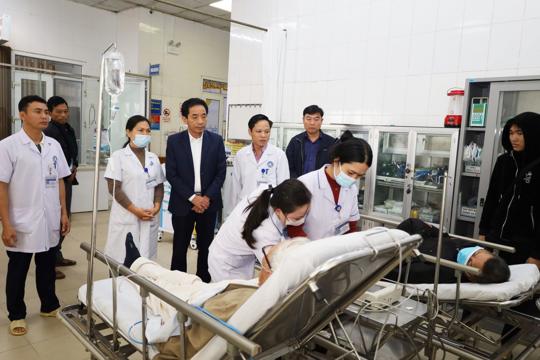 Sở Y tế Hà Tĩnh thăm, động viên các đơn vị trực Tết Bính Ngọ 2026