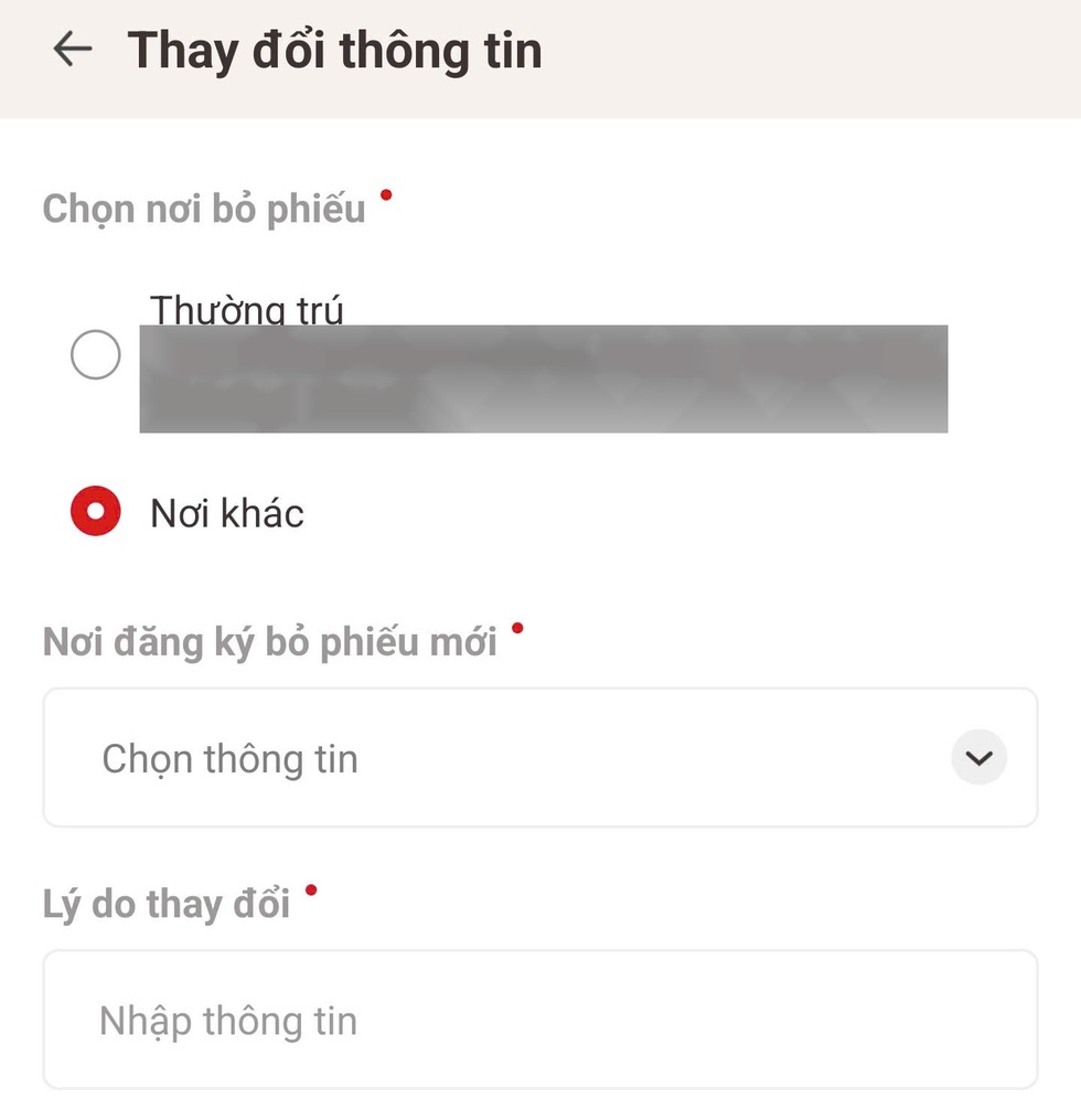 Cách xem địa điểm bỏ phiếu bầu cử và thông tin người ứng cử ĐBQH bằng VNeID - 4
