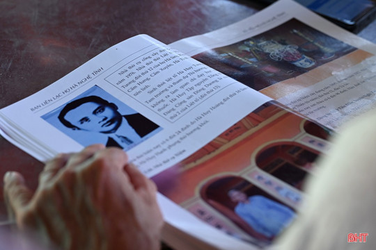 Tự hào viết tiếp truyền thống của dòng họ Tổng Bí thư Hà Huy Tập