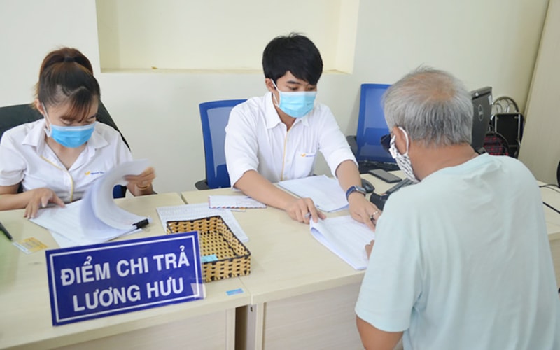 Từ 1/7, tăng 8% lương hưu và trợ cấp