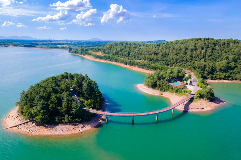 Hồ Kẻ Gỗ là điểm đến du lịch Hà Tĩnh