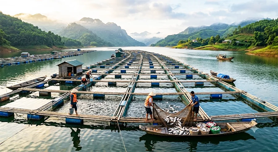 Thúc đẩy nuôi trồng thủy sản hồ chứa giai đoạn 2026 - 2030 trên địa bàn tỉnh