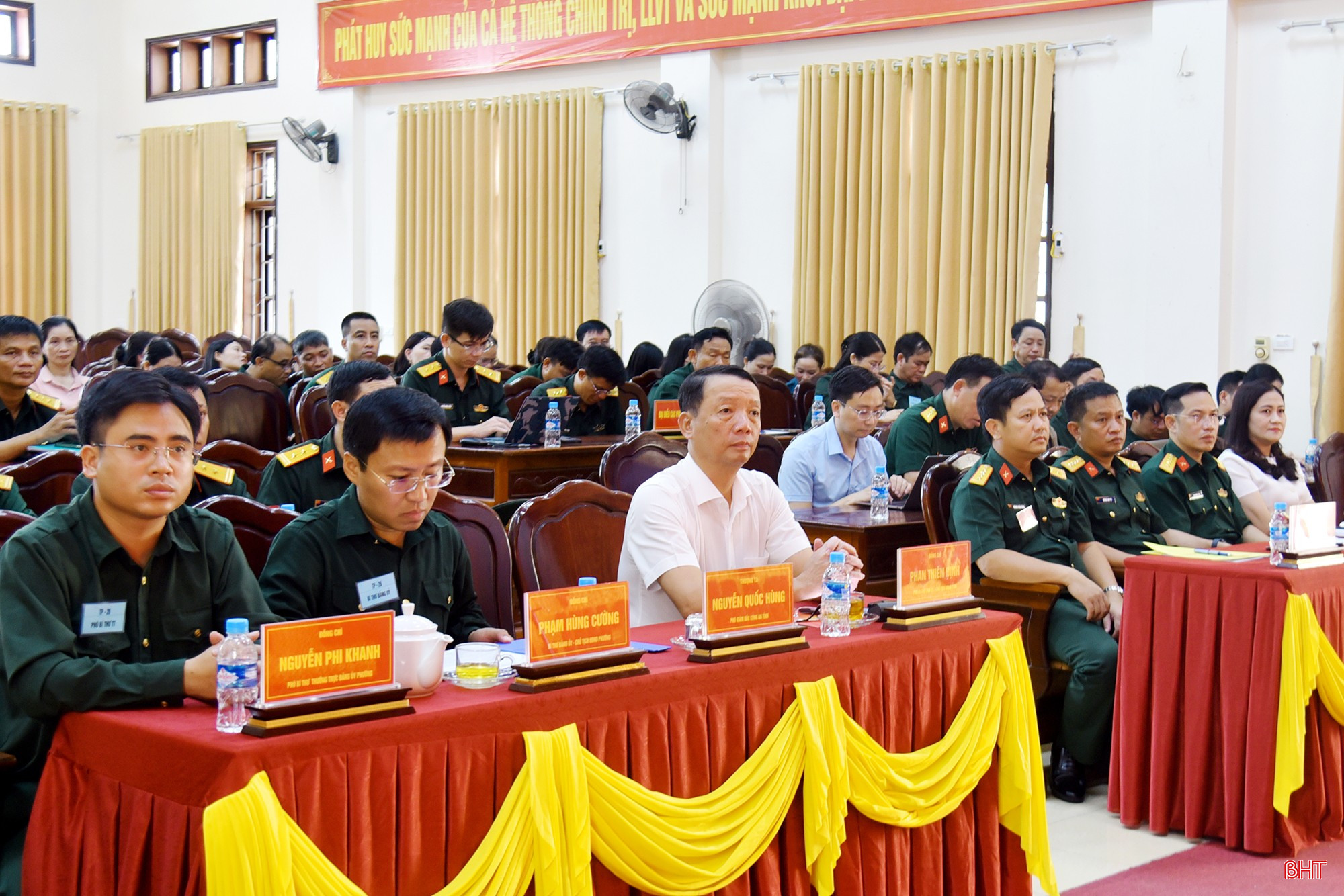 Diễn tập tác chiến phường Trần Phú thành công tốt đẹp
