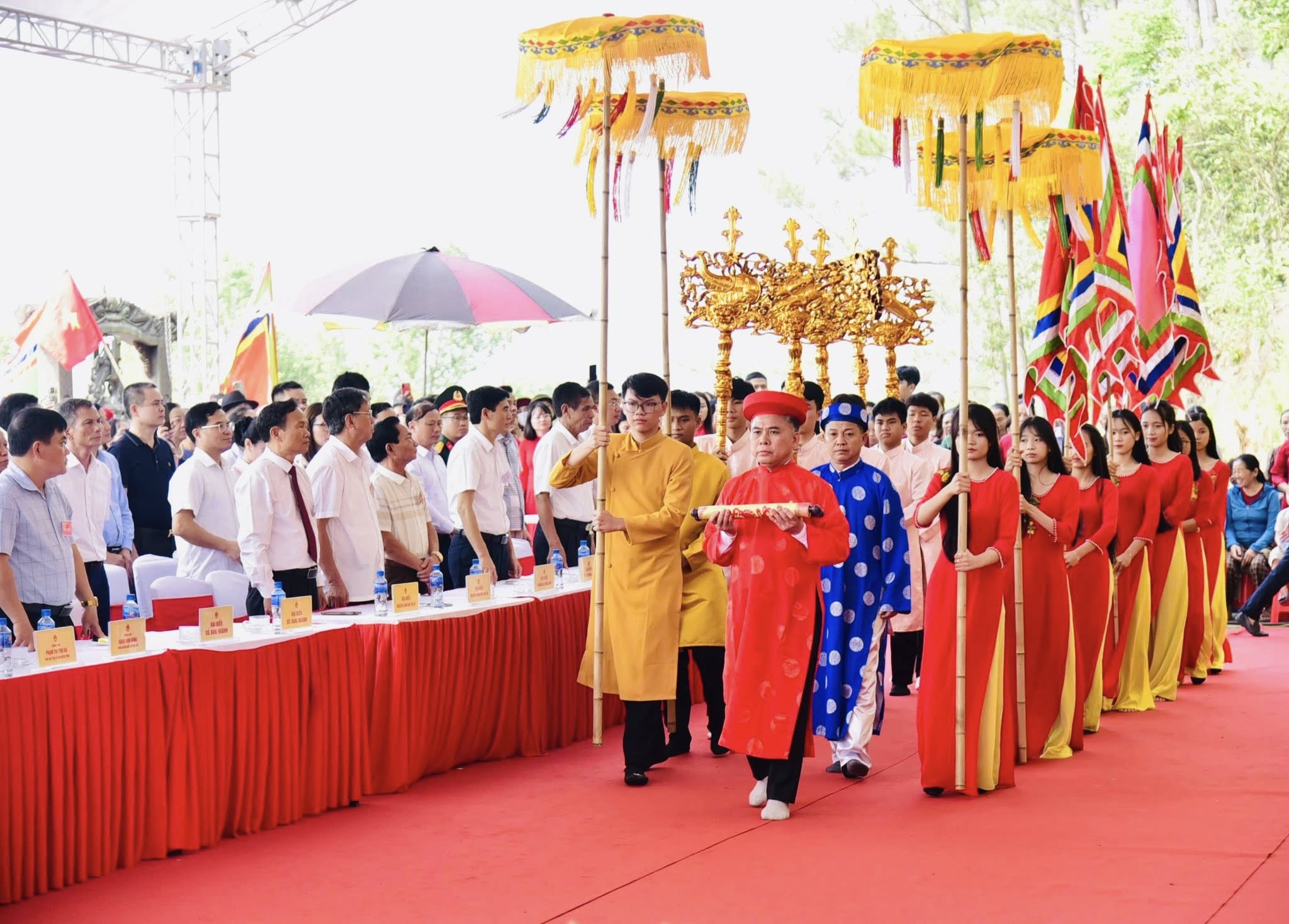 Trang nghiêm, thành kính Lễ Giỗ Quốc Tổ Hùng Vương năm 2026 tại Khu di tích lịch sử - văn hóa Đại Hùng