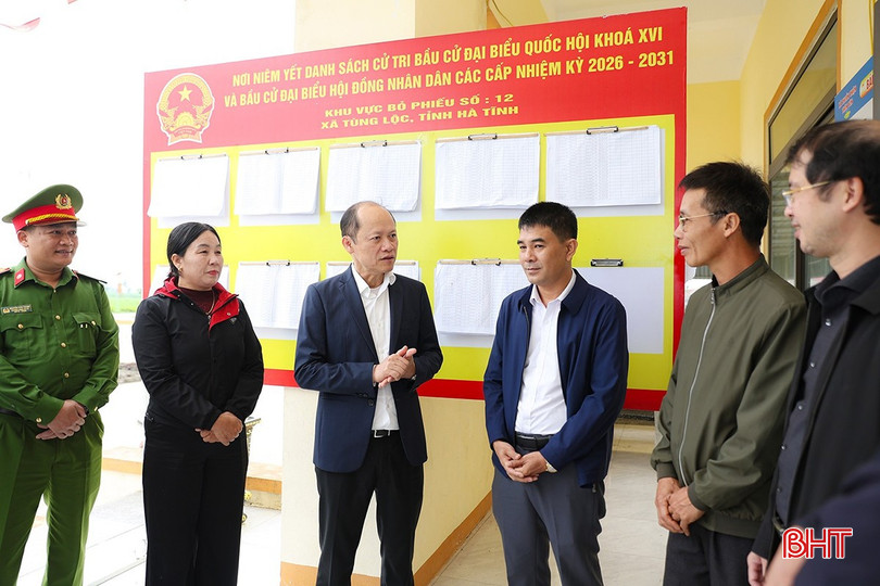Hà Tĩnh có 4 tập thể, cá nhân được Thủ tướng Chính phủ tặng bằng khen trong bầu cử