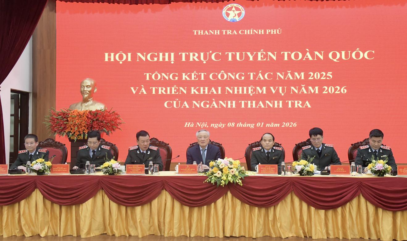 Ngành Thanh tra tổng kết công tác năm 2025 và triển khai công tác năm 2026