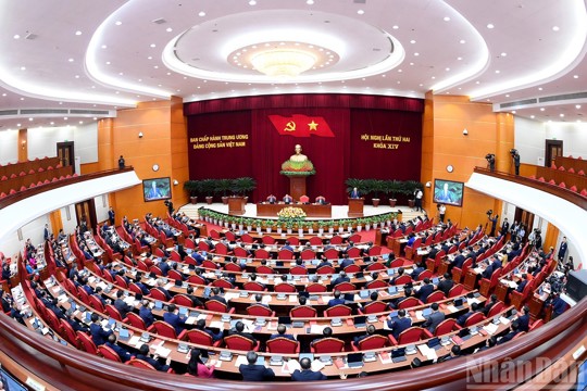 Khai mạc Hội nghị lần thứ 2 Ban Chấp hành Trung ương Đảng khóa XIV