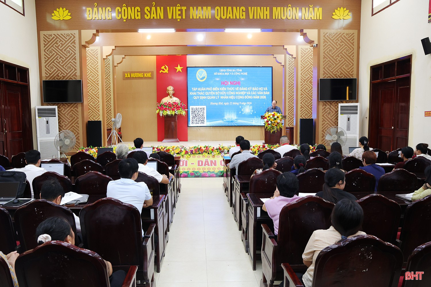 Hà Tĩnh tập huấn sở hữu trí tuệ cho doanh nghiệp, cơ sở sản xuất OCOP