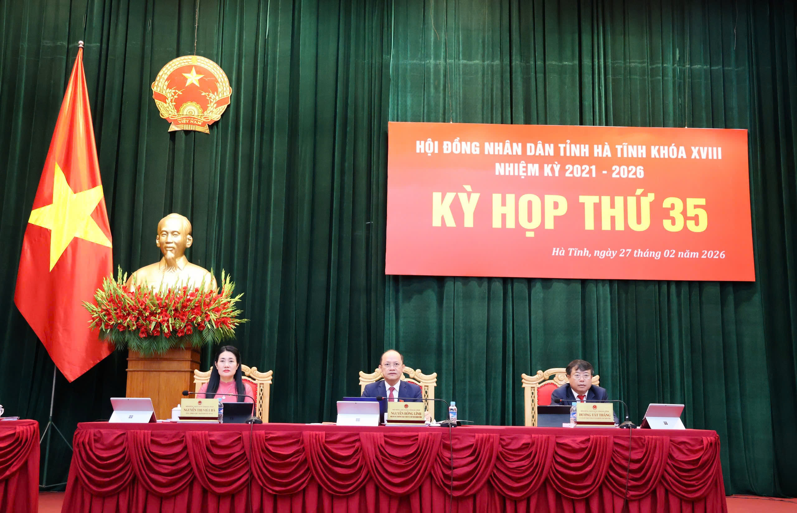 Kỳ họp thứ 35 HĐND tỉnh Hà Tĩnh: Quyết nghị nhiều nội dung về đầu tư công và chuyển mục đích sử dung rừng
