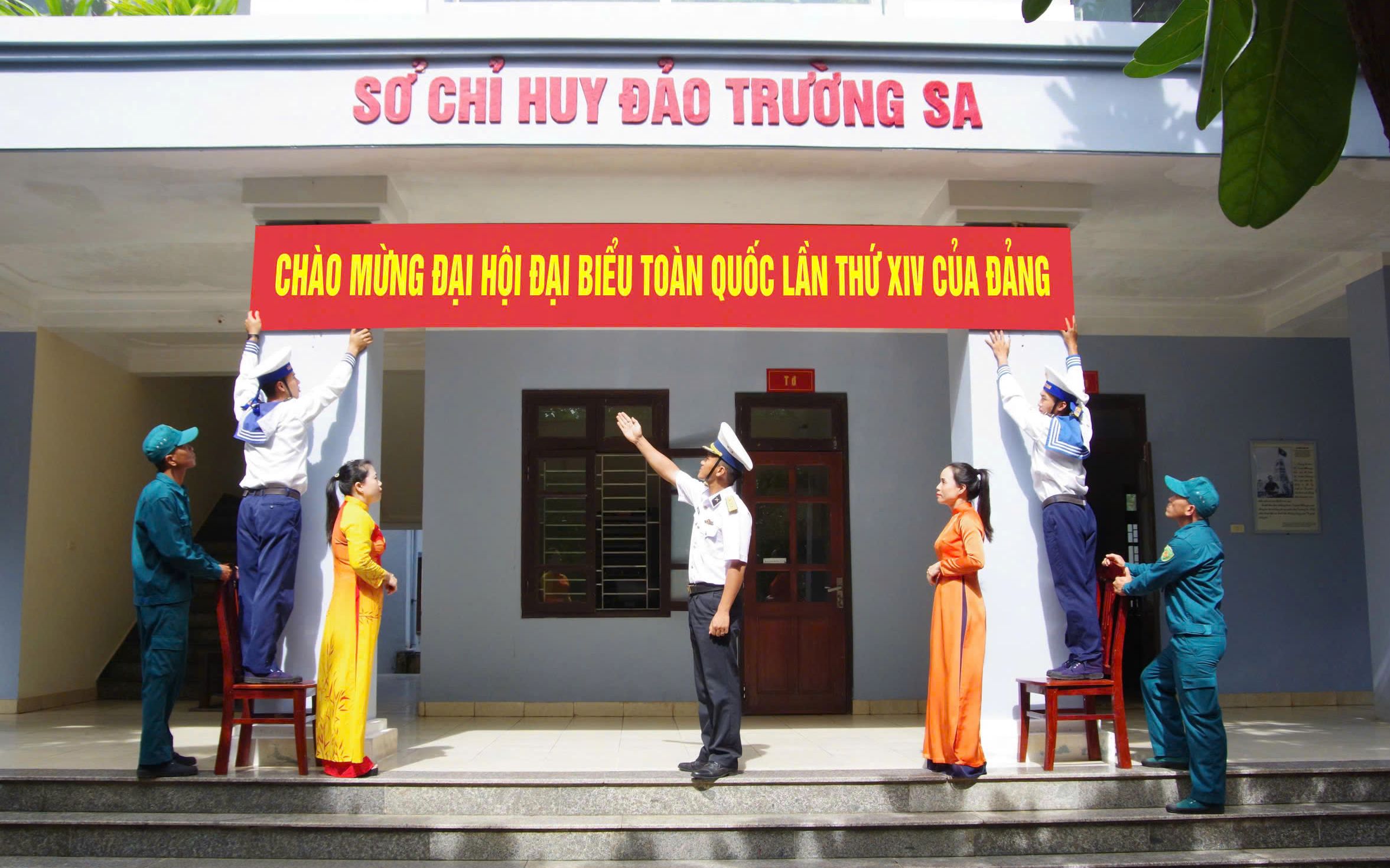 Trường Sa hướng về Đại hội XIV: Khát vọng từ nơi đầu sóng 