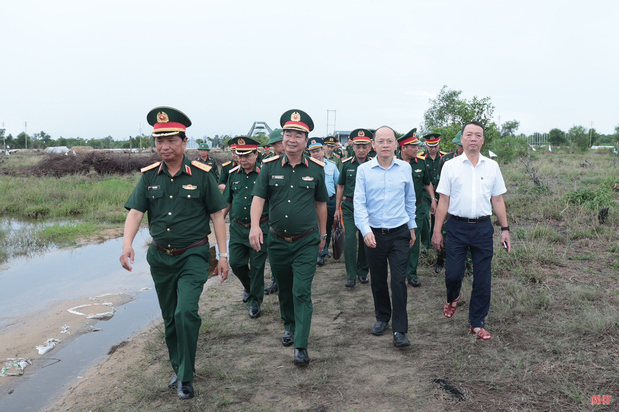 Đoàn công tác của Bộ Quốc phòng kiểm tra chuẩn bị diễn tập khu vực phòng thủ tỉnh Hà Tĩnh