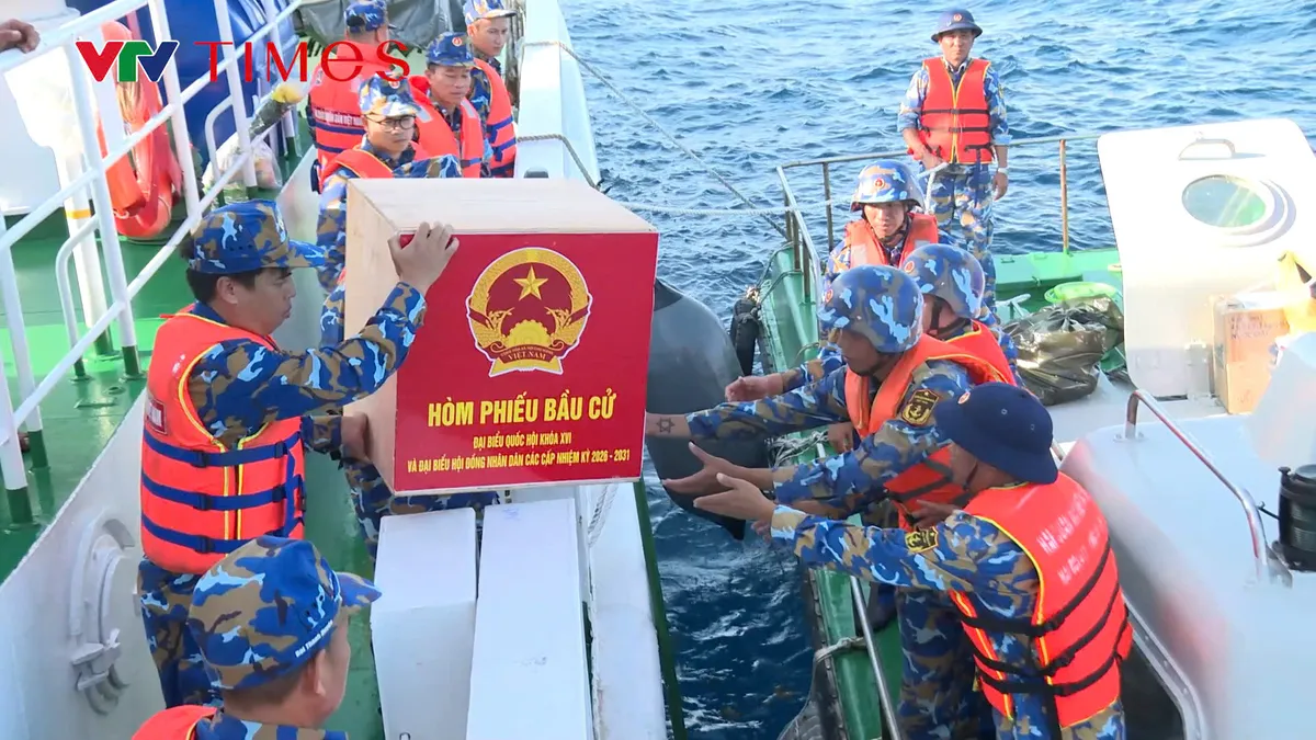 Trường Sa sẵn sàng bầu cử sớm: Gửi trọn niềm tin nơi đầu sóng