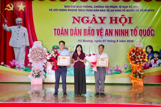 Thôn Sơn Thọ, xã Vũ Quang lan tỏa sức mạnh toàn dân bảo vệ an ninh Tổ quốc