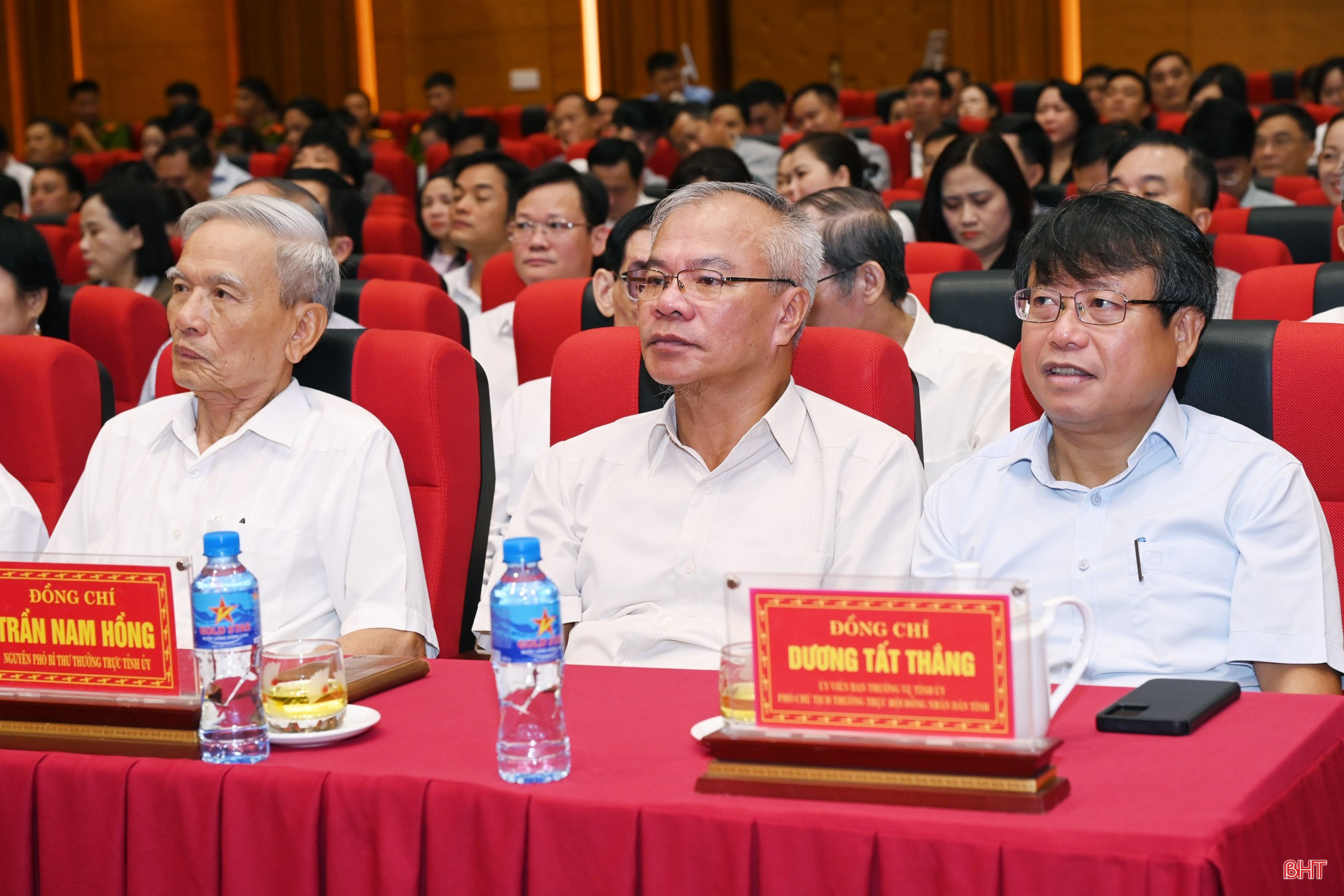Đại biểu tham dự tại điểm cầu Hà Tĩnh. bqbht_br_2.jpg