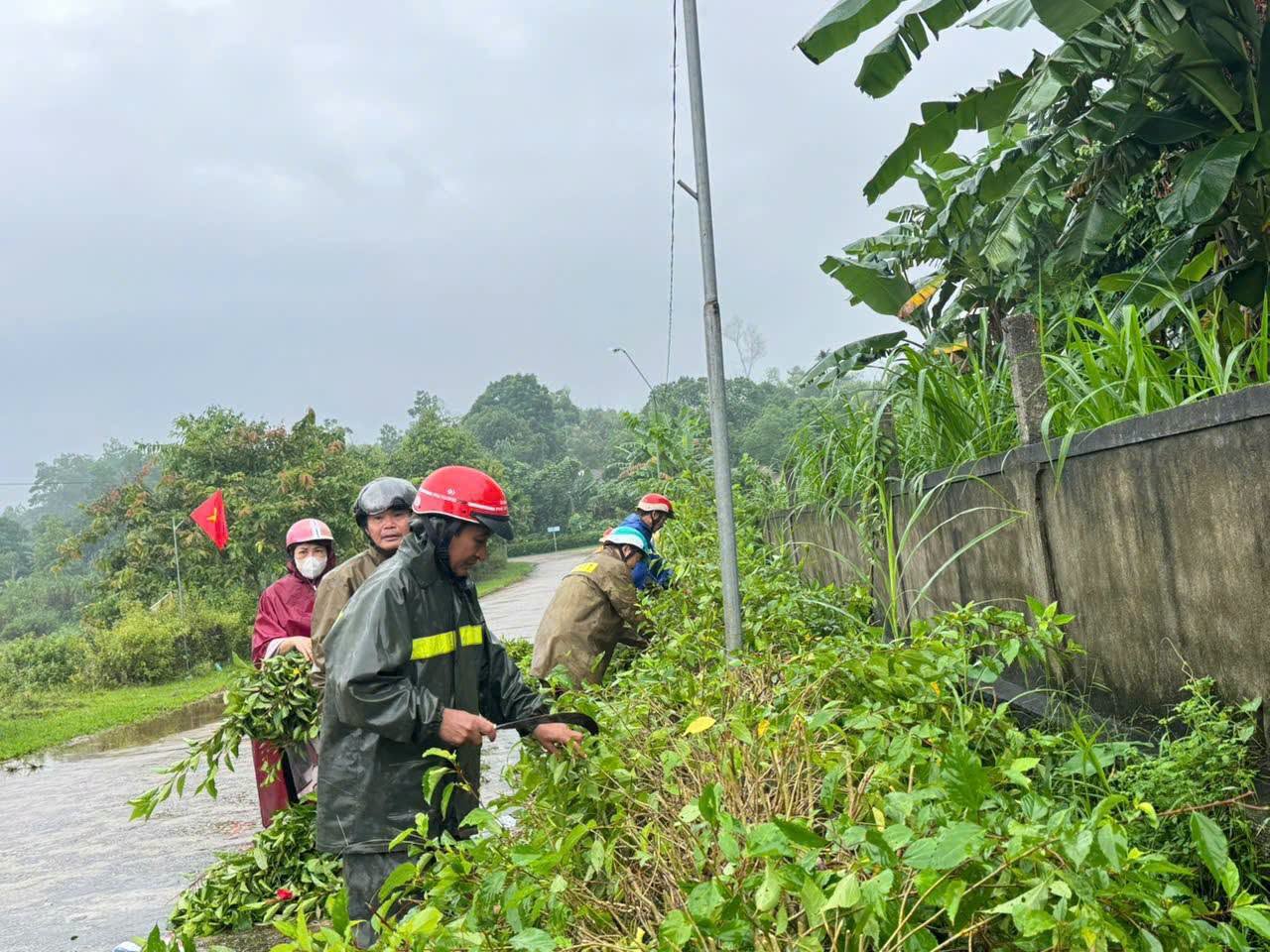 Chung sức chỉnh trang cảnh quan, xây dựng nông thôn mới tại xã Tứ Mỹ