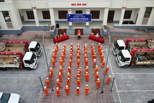 Công ty Điện lực Hà Tĩnh tăng cường diễn tập, nâng cao kỹ năng xử lý sự cố và phòng chống thiên tai