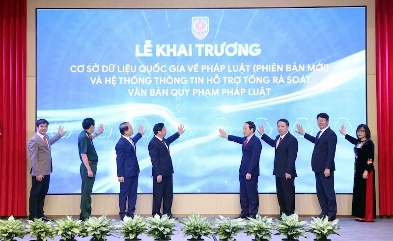 Bộ Tư pháp vận hành chính thức Cơ sở dữ liệu quốc gia về pháp luật phiên bản mới từ ngày 23/4/2026