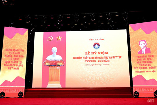 Hà Tĩnh sẵn sàng cho lễ kỷ niệm 120 năm Ngày sinh Tổng Bí thư Hà Huy Tập
