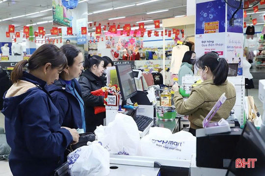 Hà Tĩnh có 10/12 nhóm hàng bán lẻ tăng trưởng về doanh thu