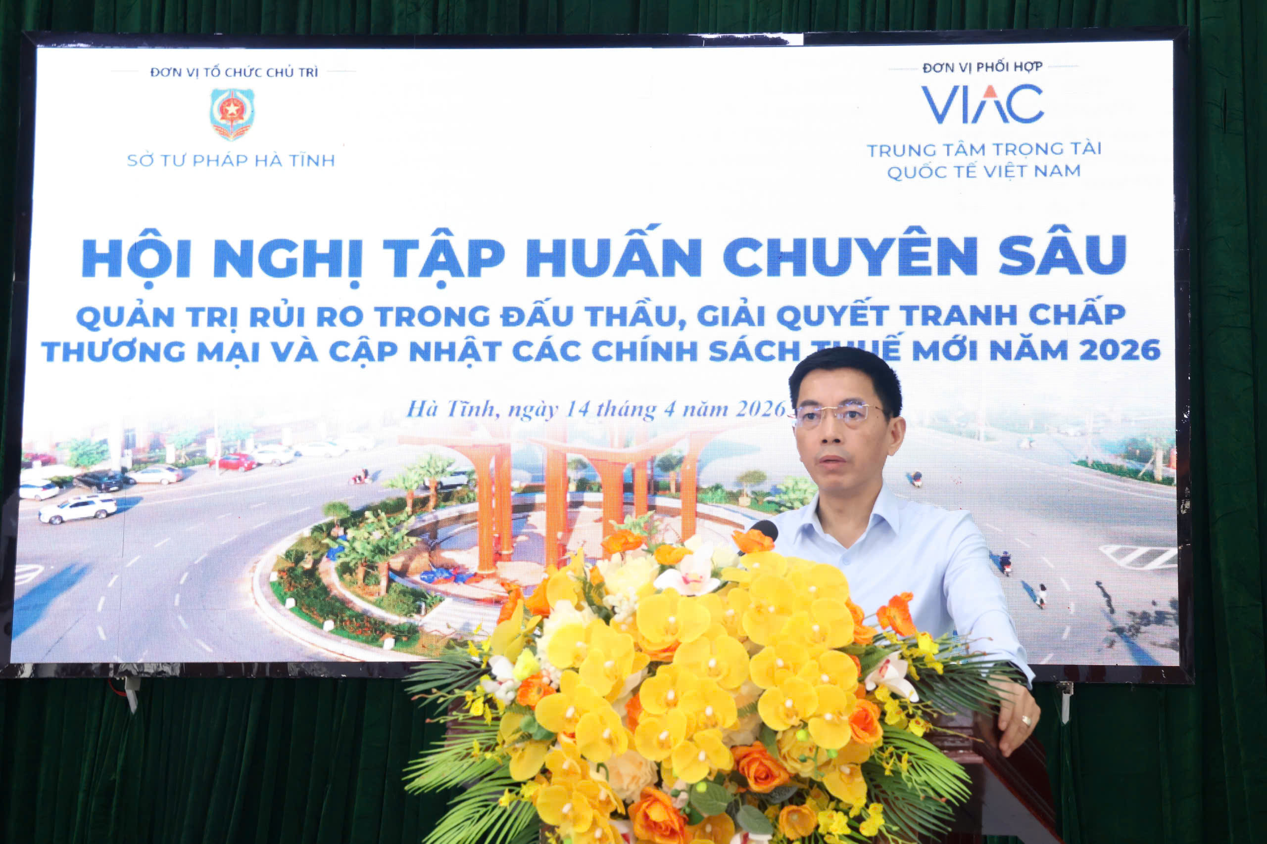 Sở Tư pháp Hà Tĩnh tổ chức Hội nghị tập huấn chuyên sâu về quản trị rủi ro pháp lý và chính sách thuế năm 2026
