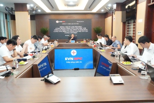 Phó Tổng Giám đốc EVNNPC chỉ đạo nâng cao độ tin cậy cung cấp điện tại Hà Tĩnh