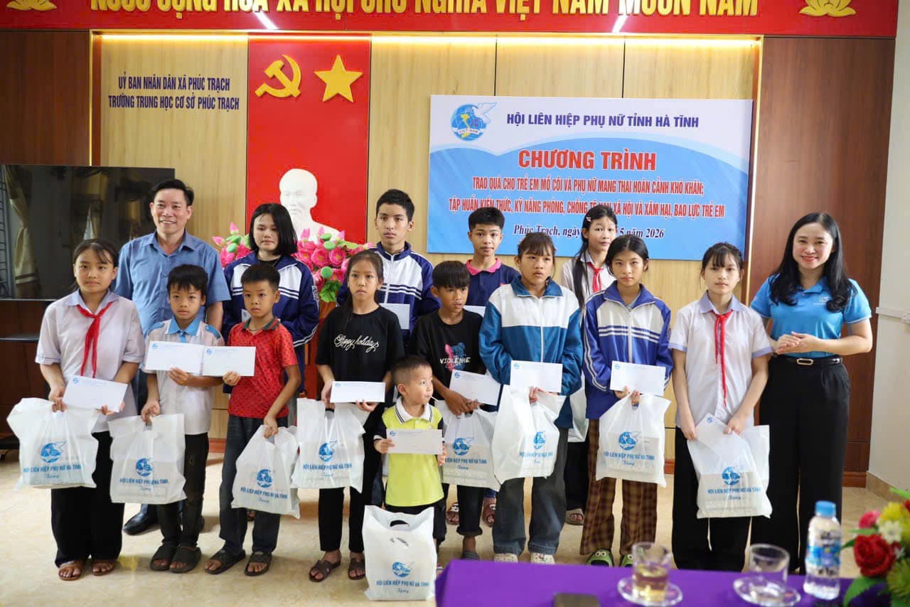 Chung tay sẻ chia với trẻ mồ côi, phụ nữ yếu thế