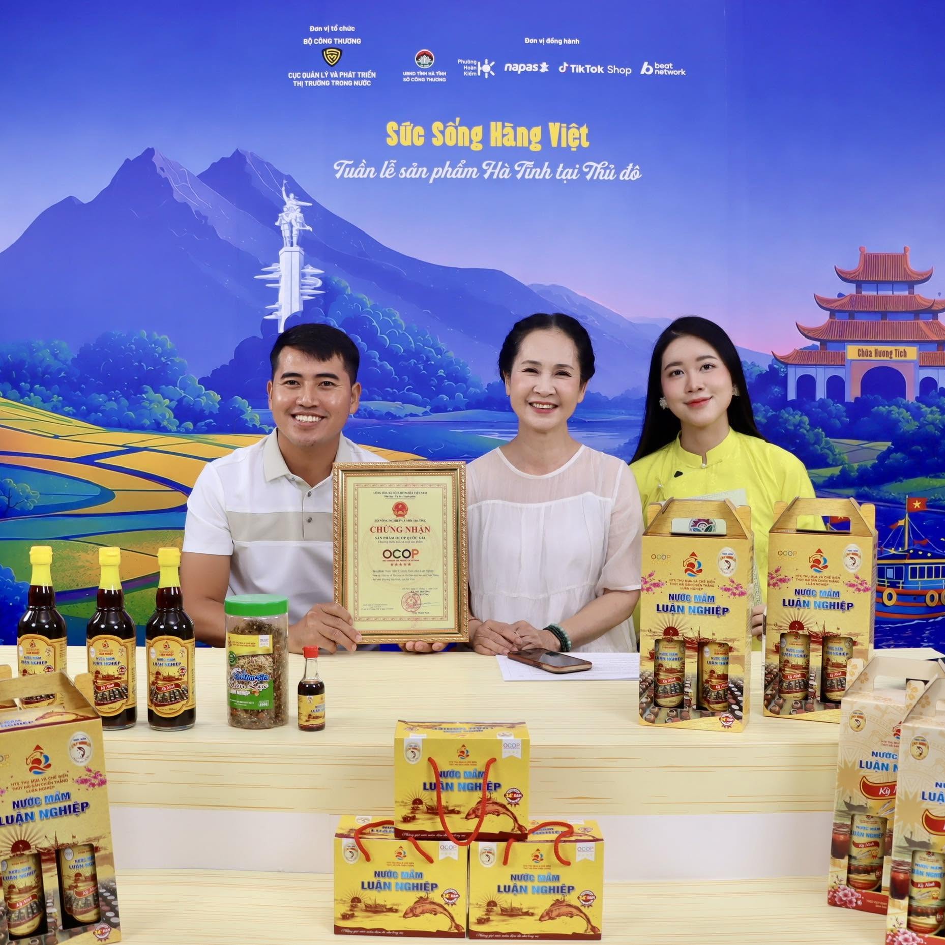 Kết nối tiêu thụ sản phẩm OCOP, đặc sản Hà Tĩnh qua thương mại điện tử