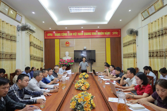 Sơn Tây chuẩn hóa dữ liệu đất đai từ cơ sở