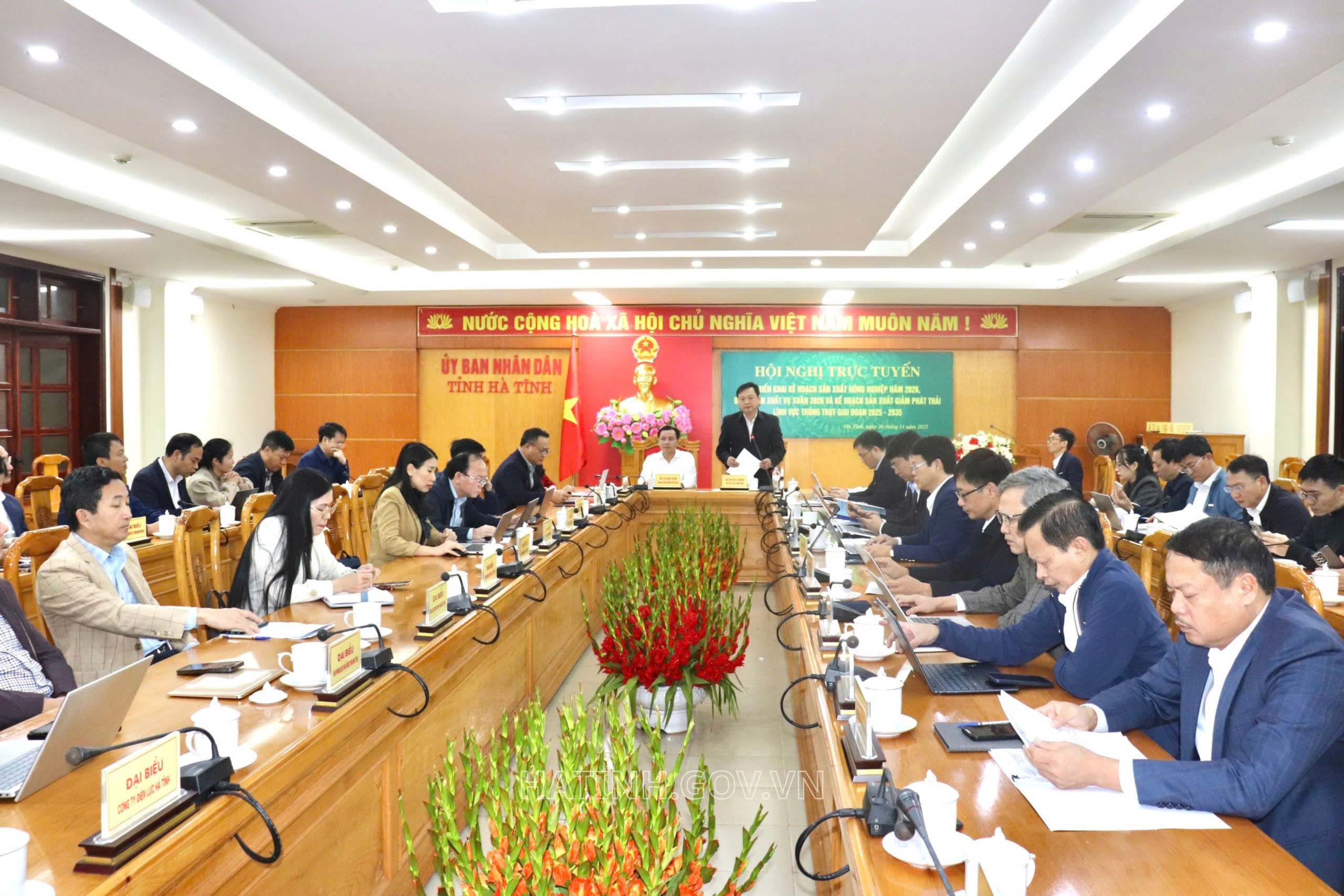 Hà Tĩnh triển khai kế hoạch sản xuất nông nghiệp năm 2026 và trồng trọt bền vững giai đoạn 2025 - 2035