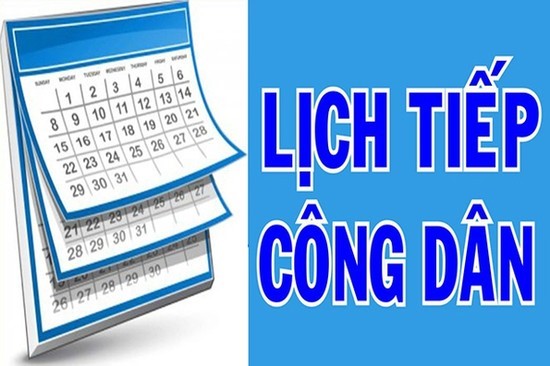 Thông báo tiếp công dân định kỳ tháng 10 năm 2025