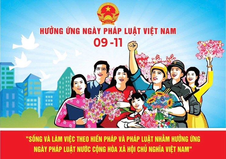 Ngày Pháp luật Việt Nam 9/11: Lan tỏa tinh thần thượng tôn Hiến pháp và pháp luật, kiến tạo phát triển bền vững