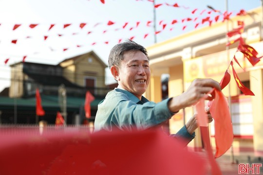 Chung tay thực hiện công trình, phần việc hướng về "ngày hội non sông"