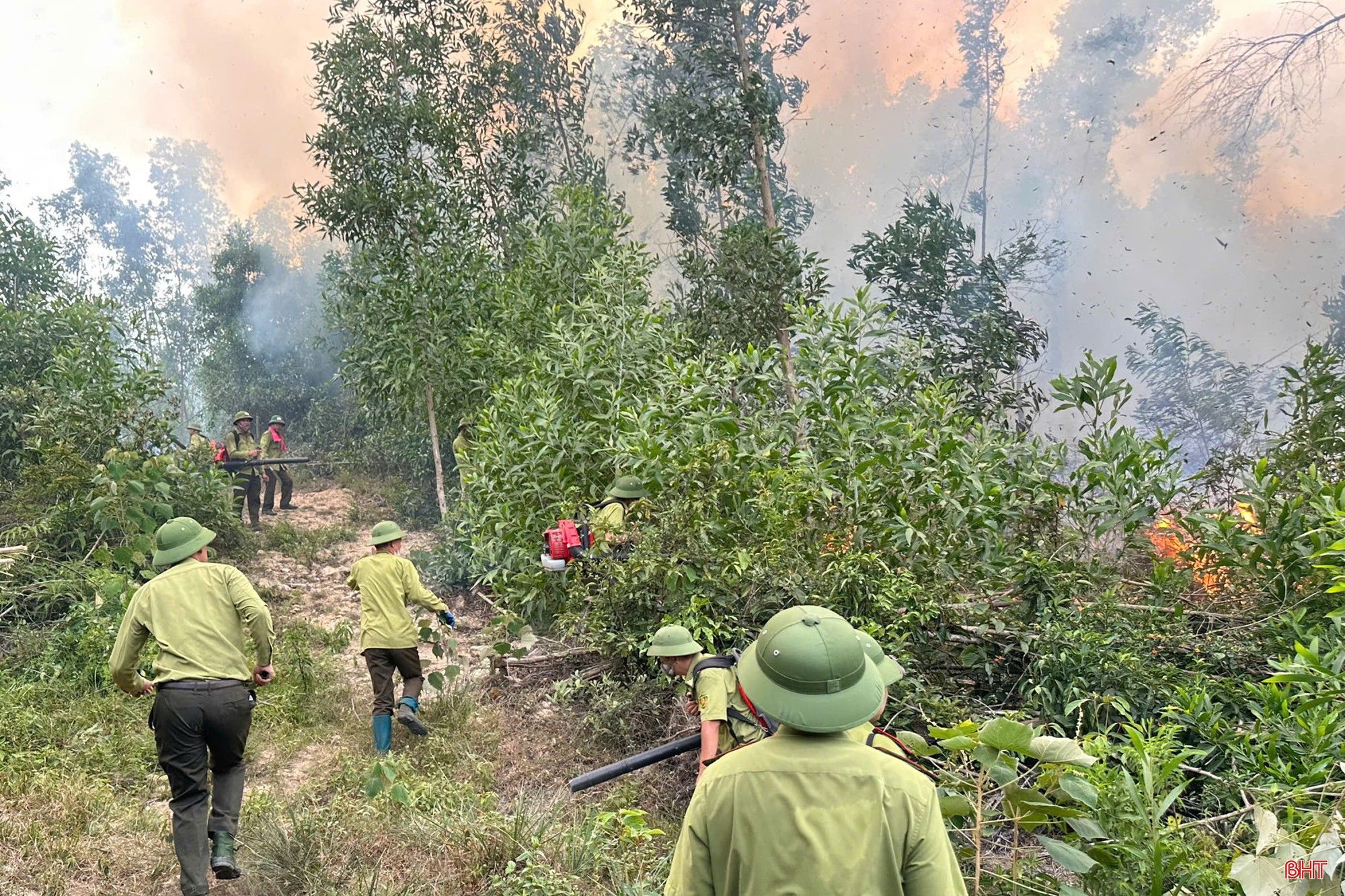 Tăng cường các biện pháp phòng cháy, chữa cháy rừng trên địa bàn tỉnh