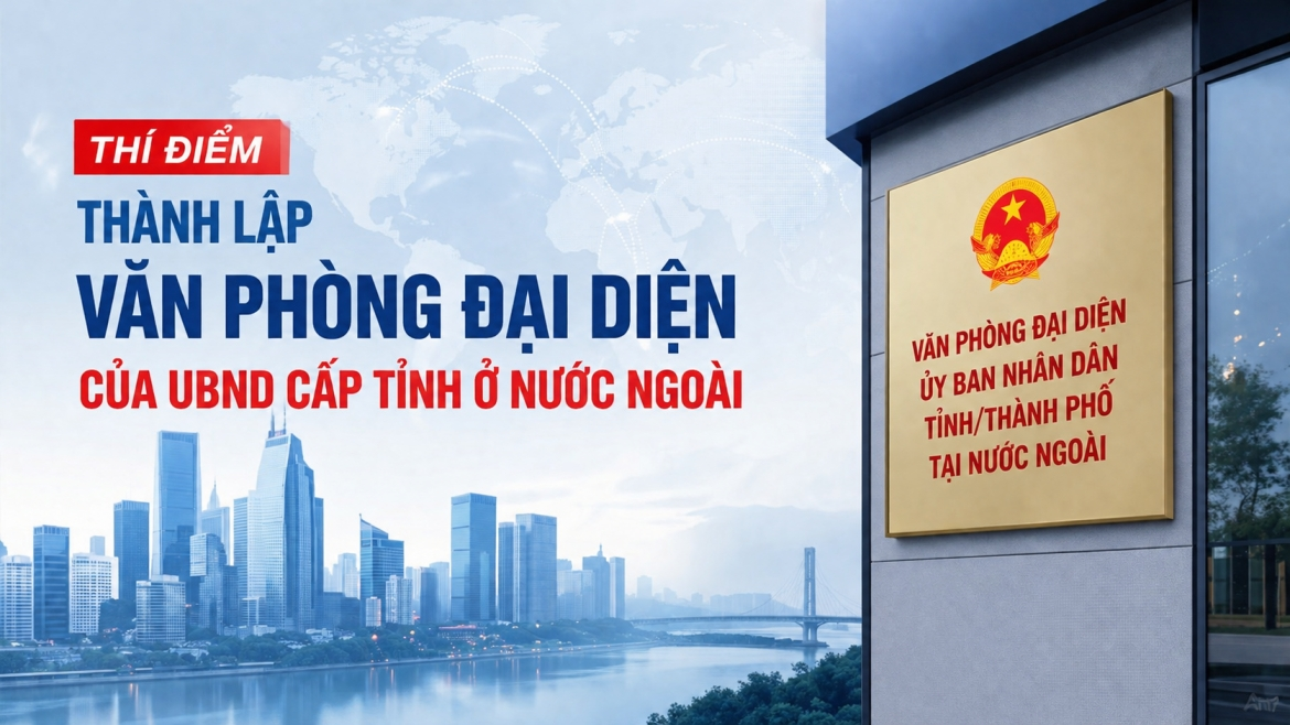 Quy định về thí điểm thành lập văn phòng đại diện của UBND cấp tỉnh ở nước ngoài