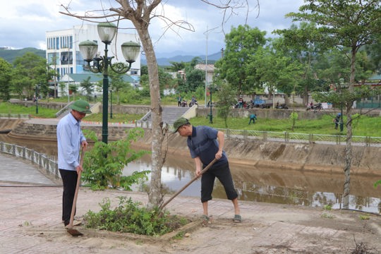 Xã Vũ Quang phát động phong trào toàn dân chung tay bảo vệ môi trường