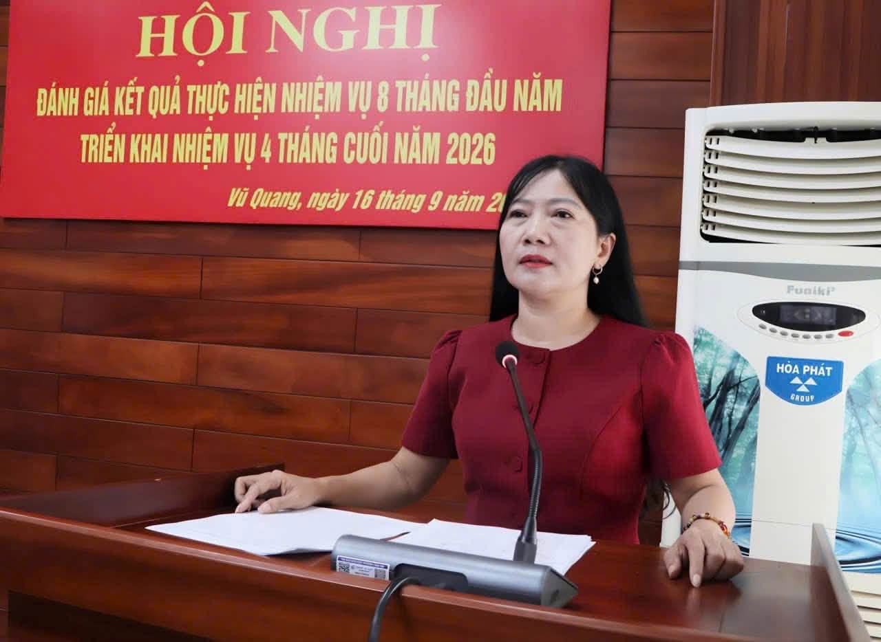 Xã Vũ Quang tập trung tháo gỡ điểm nghẽn, nâng cao hiệu quả các Chương trình mục tiêu quốc gia