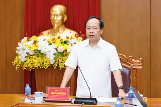 Ban Chỉ đạo Phòng, chống tham nhũng, lãng phí, tiêu cực tỉnh Hà Tĩnh họp phiên thường kỳ 