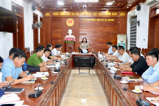 Xã Vũ Quang tập trung hoàn thành các mục tiêu năm 2026
