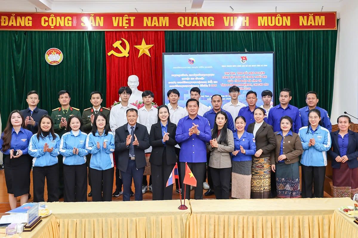 Tuổi trẻ Hà Tĩnh – Bôlykhămxay tăng cường hợp tác, vun đắp tình hữu nghị đặc biệt Việt – Lào