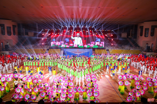 Đảm bảo lễ khai mạc Đại hội TDTT tỉnh Hà Tĩnh lần thứ X diễn ra trang trọng, thành công