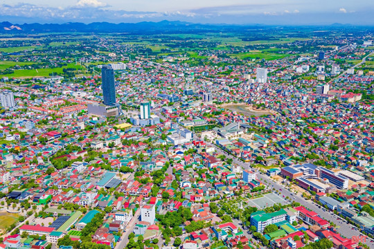 Hà Tĩnh tăng cường quản lý quy hoạch, phát triển đô thị và hạ tầng kỹ thuật đáp ứng yêu cầu tổ chức chính quyền địa phương hai cấp